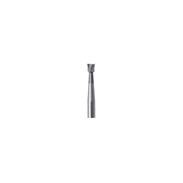 Lusterdent Tungsten Carbide Bur - G2 Inverted Cone - Fast Speed - Friction Grip - 3-Pack