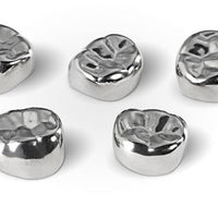 STAINLESS STEEL CROWNS - PAEDIATRIC (5PK)