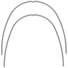 EUROFORM NICKEL TITANIUM'DIMPLE' ARCHWIRES (PK10)