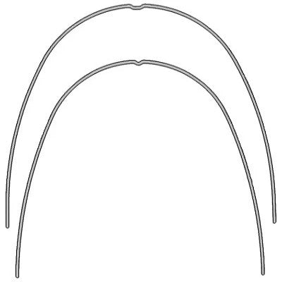 EUROFORM NICKEL TITANIUM'DIMPLE' ARCHWIRES (PK10)
