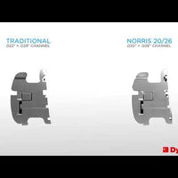NORRIS 20/26 BRACKET INTRO KIT (10 SETS (7-7) PLUS ARCHWIRES)