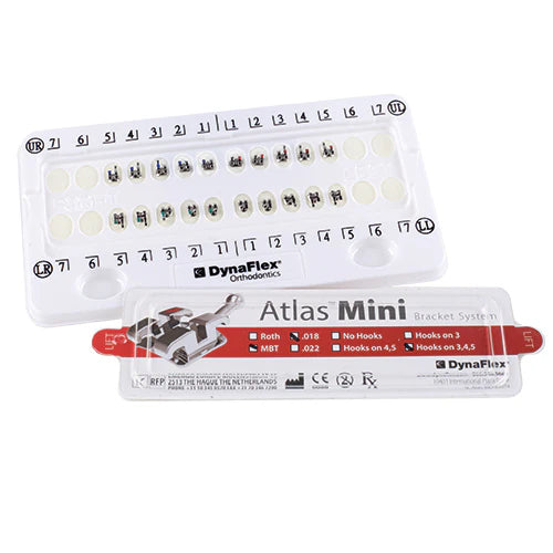 ATLAS MINI BRACKET KIT (10 SETS PLUS 1ST MOLAR TUBES)