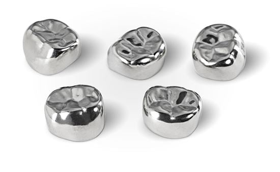 STAINLESS STEEL CROWNS - PAEDIATRIC (5PK)