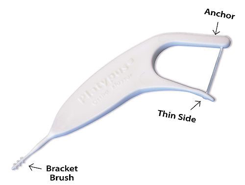 PLATYPUS ORTHODONTIC FLOSSER