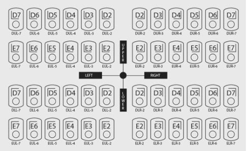 STAINLESS STEEL CROWNS - PAEDIATRIC (5PK)